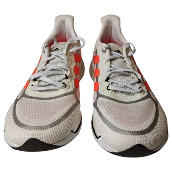 Adidas Supernova Cloud Foam Running Shoe Women's Size 10.5 White Orange Sneaker - Picture 4 of 9